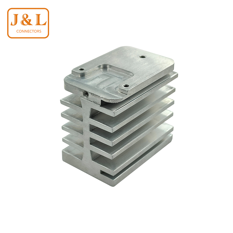 廠家直銷鋁合金型材散熱器伺服驅動工(gōng)業電子散熱器可做氧化
